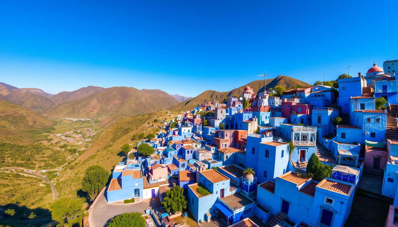 Chefchaouen Morocco Blue City Landscape