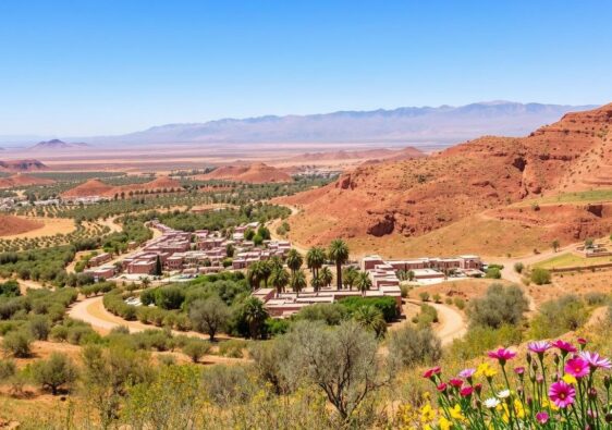 Marrakech day tours scenic landscape