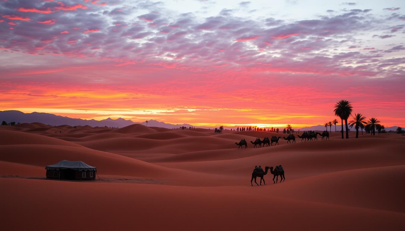 travelling through morocco