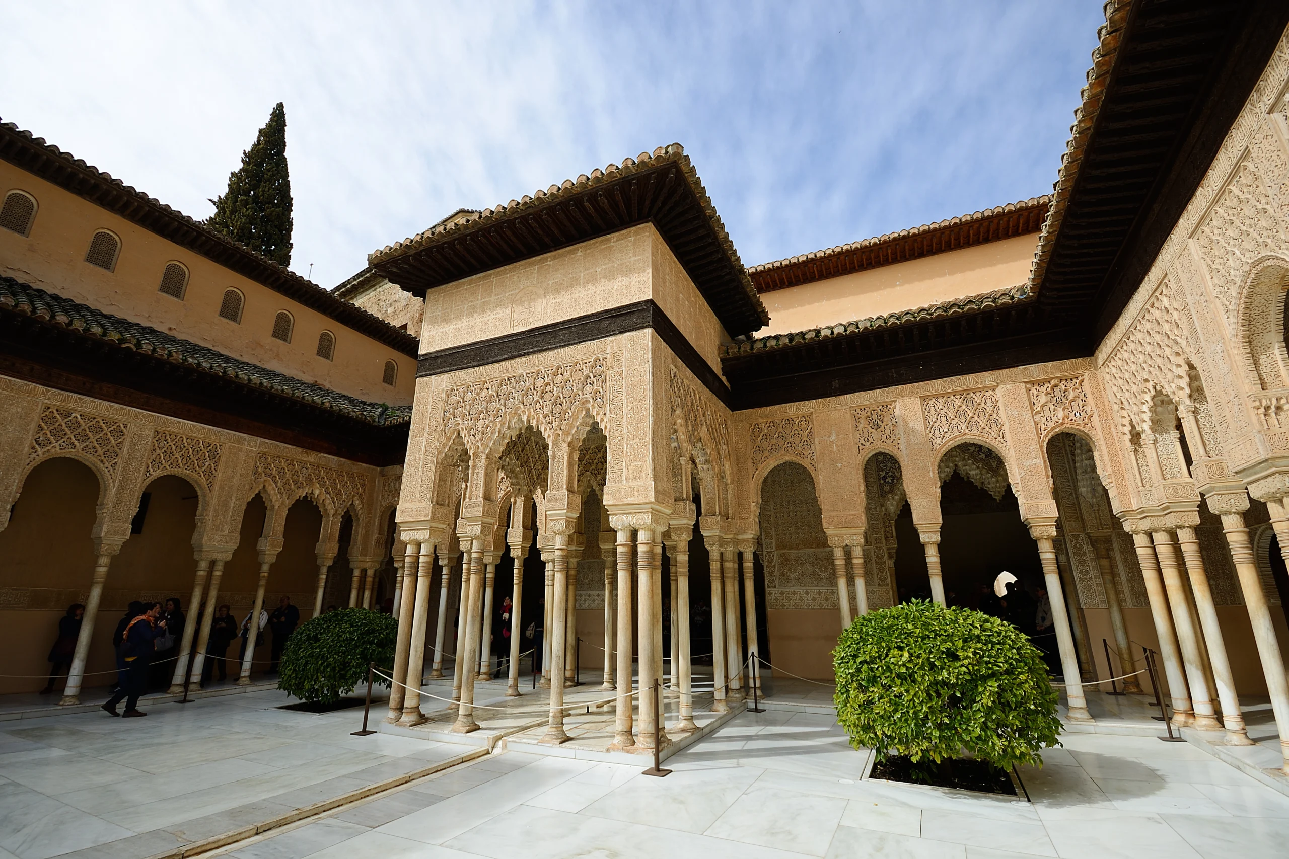 tres-belle-vue-sur-la-cour-des-lions Marrakech